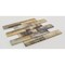 Andova Tiles Migdal 2-in. x 6-in. Brick Joint Glass Wall & Floor Mosaic Tile (0.98 Square Feet Per Sheet) ANDMIG228 - alternate 7